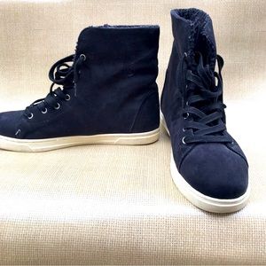 Indigo rd. high top cozy sneakers